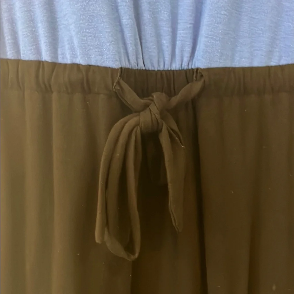 George Blue and Black Sleeveless Dress - Picture 3 of 8